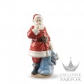 01009485 Lladro ChristmasСтатуэтка "Санта уже здесь" 33 х 17см