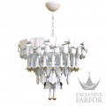 01024173 Lladro Seasons "Sunrise" Люстра (белый / золотой) 65 х 70см
