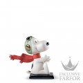 01009529 Lladro Childhood & Fairy Tales "Snoopy" Статуэтка "Летчик Снуппи" 15 х 16см
