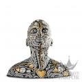 01009667 Lladro Designer Collection (Лимитированная серия на 300 пред.) Статуэтка "Бюст мечтателя Лаолу" 38 х 32см