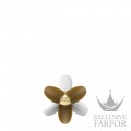 01024065 Lladro Bouquet Бра, настенный светильник "Букет" (Белый / золотой) 7 х 5см