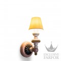 01024100 Lladro Firefly  Бра, настенный светильник (Розовый / Золотой) 24 х 12см