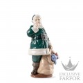 01009687 Lladro Spirituality "Christianity" Статуэтка "Санта здесь (Зеленый)" 33 х 17см