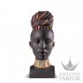 01009710 Lladro World Cultures Статуэтка "Африканские цвета" 39 х 21см