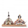 01009723 Lladro World Cultures "Japanese Traditions" (Лимитированная серия на 500 пред.) Статуэтка "Куклы Хина (Зеленый / желтый)" 26 х 41см