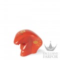 01009760 Lladro World Cultures "Chinese Zodiac" Статуэтка "Змея (красный)" 13 х 15см