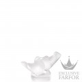 1060500 Lalique 2 Lovebirds Статуэтка "2 Неразлучника" 4,5см