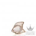 10543400 Lalique Fish Статуэтка "Рыбка - золотистый" 4,5см