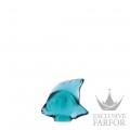 3002500 Lalique Fish Статуэтка "Рыбка - светло-бирюзовый" 4,5см