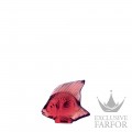 3003100 Lalique Fish Статуэтка "Рыбка - красный" 4,5см