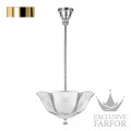 10790800 Lalique Ginkgo Подвесная лампа "Позолоченный" 85х43см