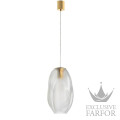 10865700 Lalique Alizé Подвесная лампа "Позолоченный" 39,5х23,5см