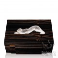 10191800 Lalique Zeila Хьюмидор для сигар "Эбеновое дерево" 36см