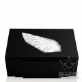 10200200 Lalique Victoire Хьюмидор для сигар "Черный лак" 43см
