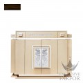 10179450 Lalique Joueur de Pipeau Комод барный с боковым ящиком "Эбеновое дерево" 146x56x118см