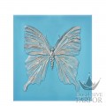 88050109 Lalique Eternal Beauty (Лимитированная серия на 50 пред.) Декоративная панель "Бабочка - бирюзовый, платиновый" 42см