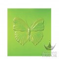 88050206 Lalique Eternal Love (Лимитированная серия на 50 пред.) Декоративная панель "Бабочка - зеленый" 42см