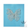 88050209 Lalique Eternal Love (Лимитированная серия на 50 пред.) Декоративная панель "Бабочка - бирюзовый, платиновый" 42см