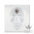 88059104 Lalique Eternal Memento (Лимитированная серия на 50 пред.) Декоративная панель "Череп - платиновый" 42см