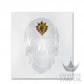88059105 Lalique Eternal Memento (Лимитированная серия на 50 пред.) Декоративная панель "Череп - золотой" 42см