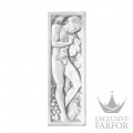 10040100 Lalique Joueur de Pipeau Декоративная панель (правая сторона) 45,8x15,2см
