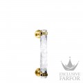 1028700 Lalique Faunes Ручка для двери (Для стеклянной двери) "Позолоченный" 43x7,5см