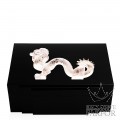 10203000 Lalique Dragon Шкатулка для украшений "Черный лак" 43см