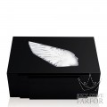 10204100 Lalique Victoire Шкатулка для украшений "Черный лак" 43см