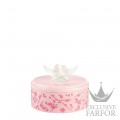 10802300 Lalique Fleurs Cerisier Шкатулка "Лакированное дерево - розовый" 9см