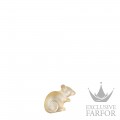 10686800 Lalique Mouse Статуэтка "Мышь - золотистый" 3,4см
