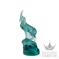 10829400 Lalique Ibex Статуэтка "Козерог - бирюзовый" 33,5см