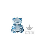 10874400 Lalique Teddy Air Статуэтка "Медведь - синий" 9,3см
