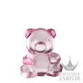10874600 Lalique Teddy Air Статуэтка "Медведь - розовый" 21,3см