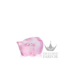 10853400 Lalique Han Meilin (Нумерованная серия) Статуэтка "Бык - розовый" 10см