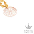 10848200 Lalique Frost Рождественский орнамент 2025 "Розовый" 6,6см