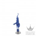 10433900 Lalique Dancing Elephant (Лимитированная серия на 35 пред.) Статуэтка "Танцующий слон - синий" 18см