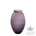 10811000 Lalique Plumes Ваза "Фиолетовый" 26,5см