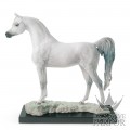 01008343 Lladro Animal Kingdom "Horses" (Лимитированная серия на 2000 пред.)Статуэтка "Арабский скакун" 44 x 46см