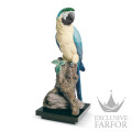 01008388 Lladro Animal Kingdom "Birds"Статуэтка "Попугай" 50 x 20см