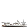 01009275 Lladro Animal Kingdom "African Savannah"Статуэтка "Африканская саванна" 29 х 120см