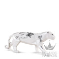 01009790 Lladro Animal Kingdom "Origami" Статуэтка "Пантера (Белый)" 19 х 50см