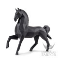 01009796 Lladro Animal Kingdom "Origami" Статуэтка "Лошадь (Черный)" 41 х 50см