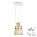 01023557 Lladro Mademoiselle Люстра "Мадемуазель - Встреча в саду" 196 x 42см