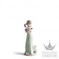 01005743 Lladro Childhood & Fairy Tales "With my pets"Статуэтка "Не забудь меня!" 21 x 7см