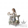 01006658 Lladro Childhood & Fairy Tales "In my garden"Статуэтка "Утренняя песня" 24 x 18см