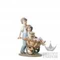 01006850 Lladro Childhood & Fairy Tales "In my garden"Статуэтка "Красивейшая из всех" 24 x 21см