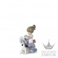 01006862 Lladro Childhood & Fairy Tales "With my pets"Статуэтка "Элегантное прикосновение" 15 x 13см