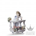 01008735 Lladro Childhood & Fairy Tales "In my garden"Статуэтка "Утренняя песня (специальный выпуск)" 24 x 18см
