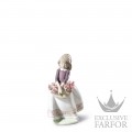 01009178 Lladro Childhood & Fairy Tales "In my garden"Статуэтка "Майские цветы (специальный выпуск)" 17 x 7см
