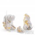 01007095 Lladro Christmas Набор статуэток "Тихая ночь (Re-Deco)" 22 x 44см